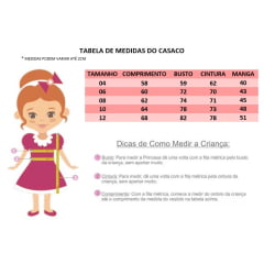 Casaco Sobretudo Infantil Suede Marfim Pelúcia Cobre C/ Botão