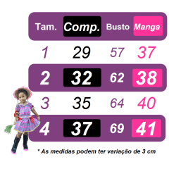 Camisa Meninas Junino Caipira Branca Com Xadrez Azul