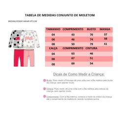 Conjunto de Moletom Blusa Off White e Calça Rosa Love