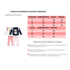 Conjunto Infantil Moletom Flanelado Off White e Rosa Ursinho