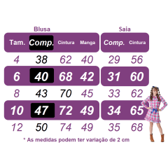 Conjunto Meninas Junino Camisa Rosa Com Mini Saia Xadrez