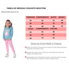 Conjunto Moletom Azul Marinho C/ Calça Vermelha Urso