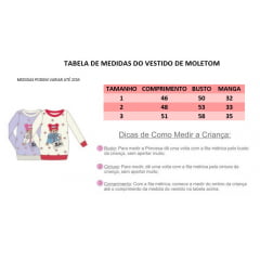 Vestido de Moletom Flanelado Lilás Ursinho Love