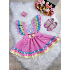 Romper Circo Chuva de Amor Acompanha Chapeuzinho como Bico de Pato