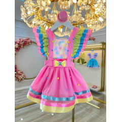 Romper Circo Chuva de Amor Acompanha Chapeuzinho como Bico de Pato