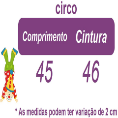 Romper Circo Chuva de Amor Acompanha Chapeuzinho como Bico de Pato
