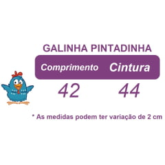 Romper da Galinha Pintadinha Com Laço Luxo