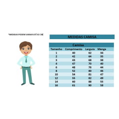 Camisa Social Branco Com Manga Longa Príncipes