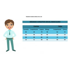 Conjunto Infantil Suspensório Cinto Gravata e Calça Branco e Bege