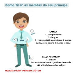 Conjunto Infantil Suspensório Gravata e Short Branco e Bege