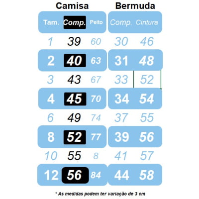 Conjunto Social Camisa Branca Com Short Gravata e Susp. Cinza