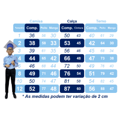 Conjunto Social Pajem Camisa Branca Calça e Terno Bege