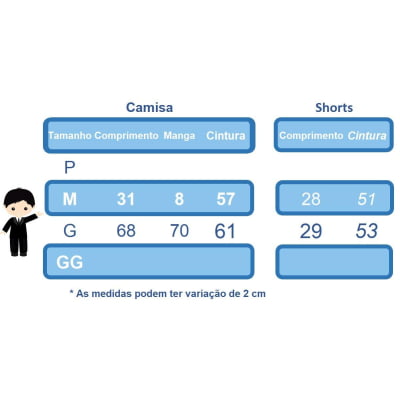 Conjunto Social Bebê C/ Camisa Short Gravata e Susp. Cinza