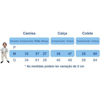 Conjunto Social Calça Colete Gravata Cinza e Camisa Branca