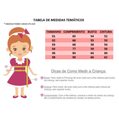Vestido Infantil Bela e a Fera Azul e Amarelo C/ Renda Luxo