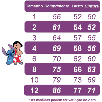 Vestido Infantil Lilo Stitch Angel Pink e Azul Cinto Perolas