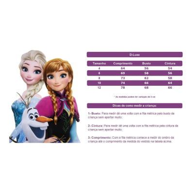Vestido Infantil Princesa Frozen Elsa Gelo Pérolas Festa