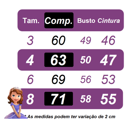 Vestido Infantil Princesa Sôfia C/ Cinto de Pérolas Festas