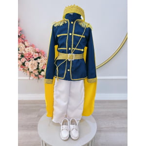 Conjunto Fantasia de Príncipe Luxo Festas