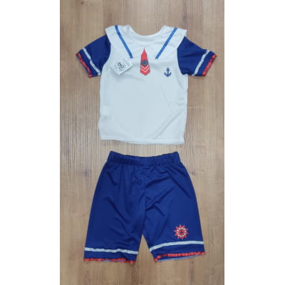 Conjunto Fantasia Infantil do Marinheiro Pop Festas Conjunto Fantasia Infantil do Marinheiro Pop Festas