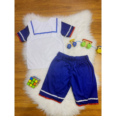 Conjunto Fantasia Infantil do Marinheiro Pop Festas
