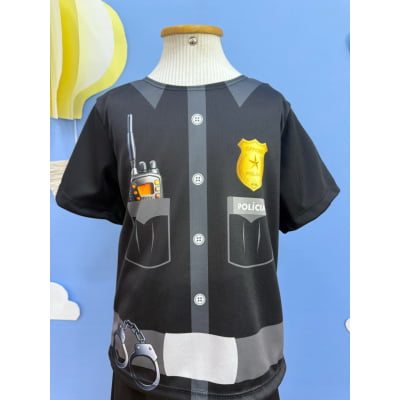 Conjunto Fantasia Infantil do Policial Festas