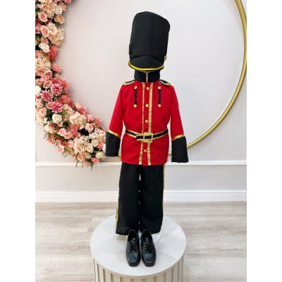Conjunto Fantasia Soldado em Oxford