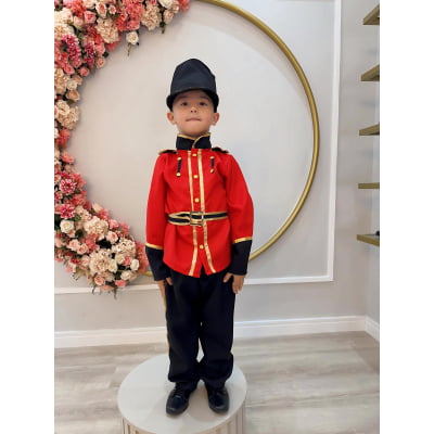 Conjunto Fantasia Soldado em Oxford