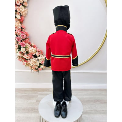 Conjunto Fantasia Soldado em Oxford