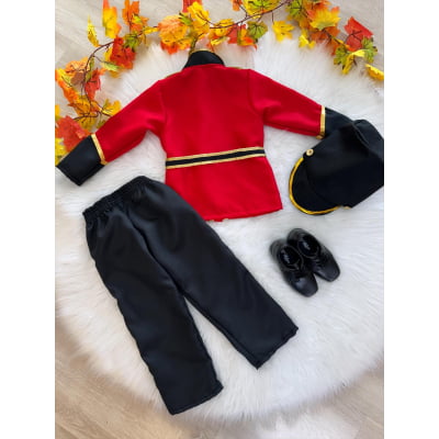 Conjunto Fantasia Soldado em Oxford