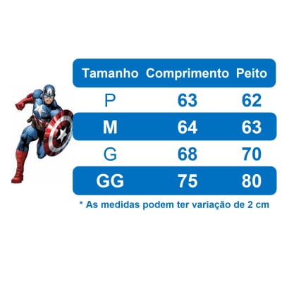 Fantasia Infantil Azul e Vermelha em Helanca e E.V.A.