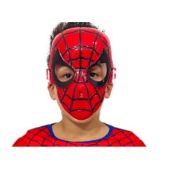 Fantasia Infantil Homem Aranha Acompanha a Máscara de E.V.A. e Escolha o  Acessório