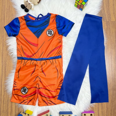 Fantasia Infantil Menino Goku