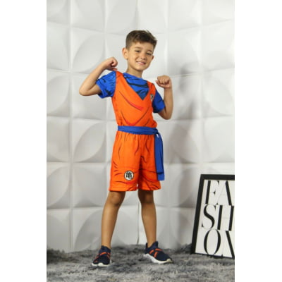Fantasia Infantil Menino Goku