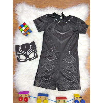 Fantasia Infantil Menino Pantera Negra