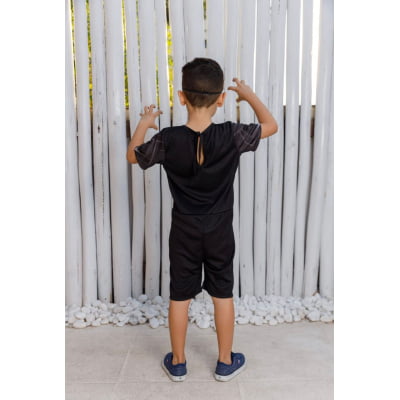 Fantasia Infantil Menino Pantera Negra