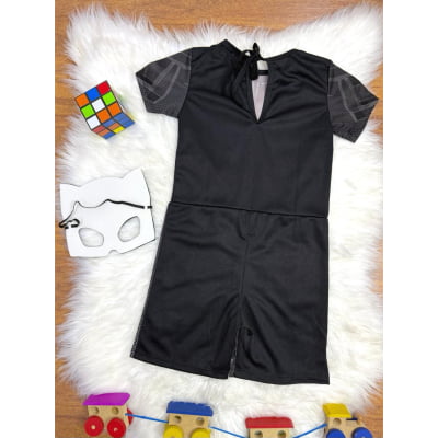 Fantasia Infantil Menino Pantera Negra