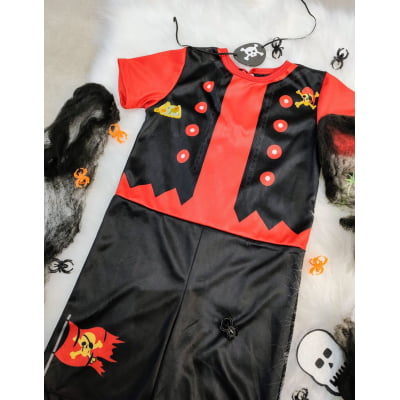 Fantasia Infantil Menino Pirata Tapa Olho Fantasia Infantil Menino Pirata Tapa Olho