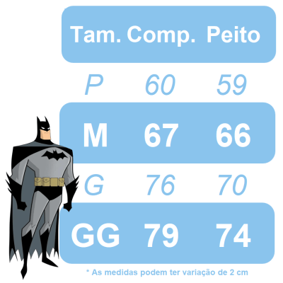 Fantasia Infantil Morcego Bat Preta Acompanha Máscara de E.V.A