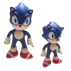 Fantasia Infantil Sonic Acompanha a Máscara de E.V.A. e Escolha o  Acessório