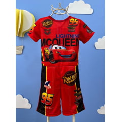 Fantasia Infantil Temática do Relâmpago McQueen Festas