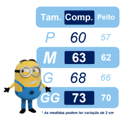 Fantasia Infantil Temática dos Minions Com Máscara
