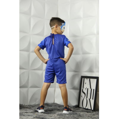 Fantasia Meninos Sonic com Máscara