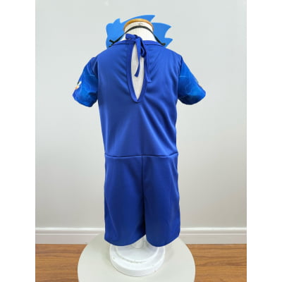 Fantasia Meninos Sonic com Máscara