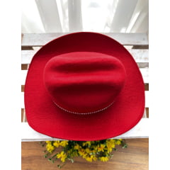 Chapéu Boiadeira Infantil Rosa Vermelho ou Preto Festas