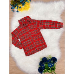 Camisa Xadrez Junino Vermelho Preto Branco Amarelo