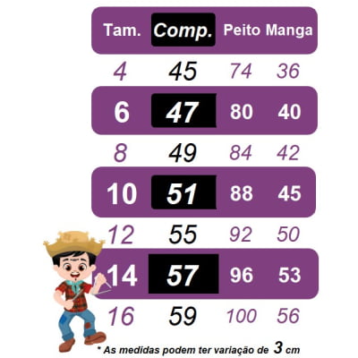 Camisa Infantil Xadrez Flanelada Vermelha e Preta Manga Longa