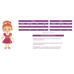 Fantasia Infantil Junino Pink Desenho de Florzinhas