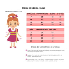 Fantasia Infantil Junino Vermelho Veste Bebê de Meses