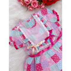 Fantasia Infantil Bebê Rosa P-M-G - Podem Ter Variação Cor